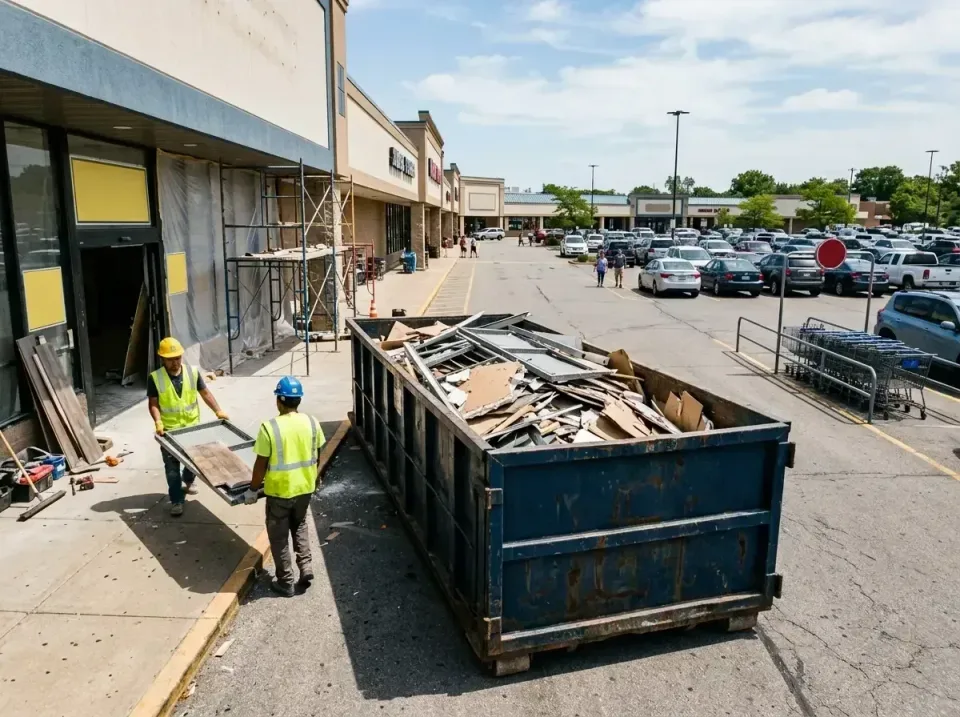 retail-store-renovation-debris-003 — frequently asked questions, Roll-off Dumpster Rentals in Highspire, PA